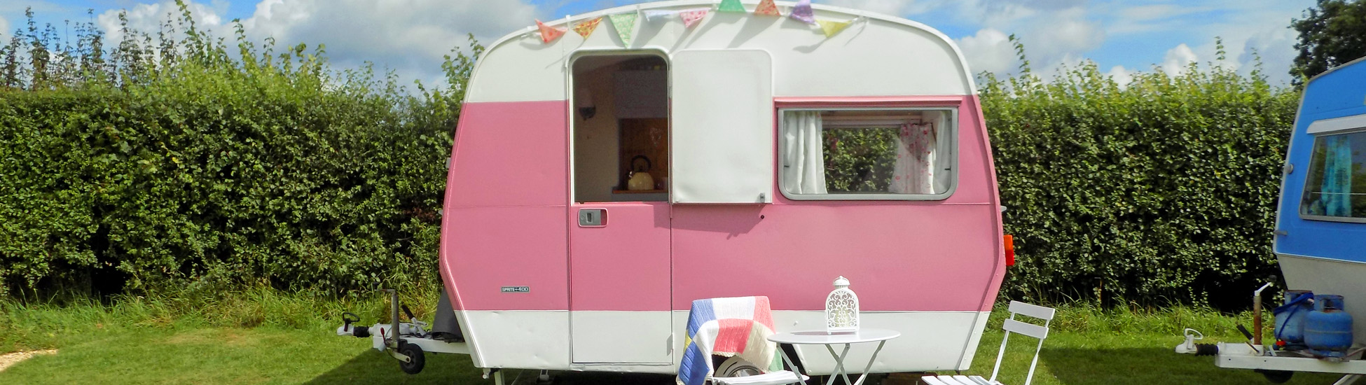 pink caravan